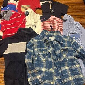 Designer Kids Lot - Burberry, Polo Ralph Lauren, Nautica - 9-18 Months